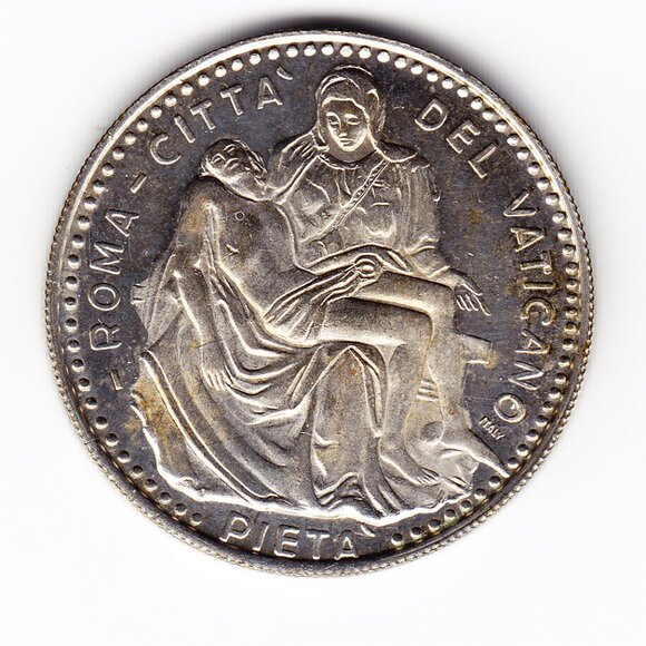 Vatican City Pope John Paul II Medal (b31) - Picture 2 of 2